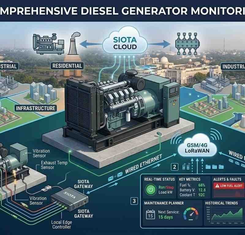 Diesel Generator Monitoring System