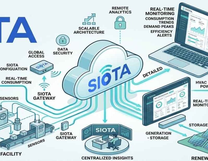 cloud based energy monitoring system for factories